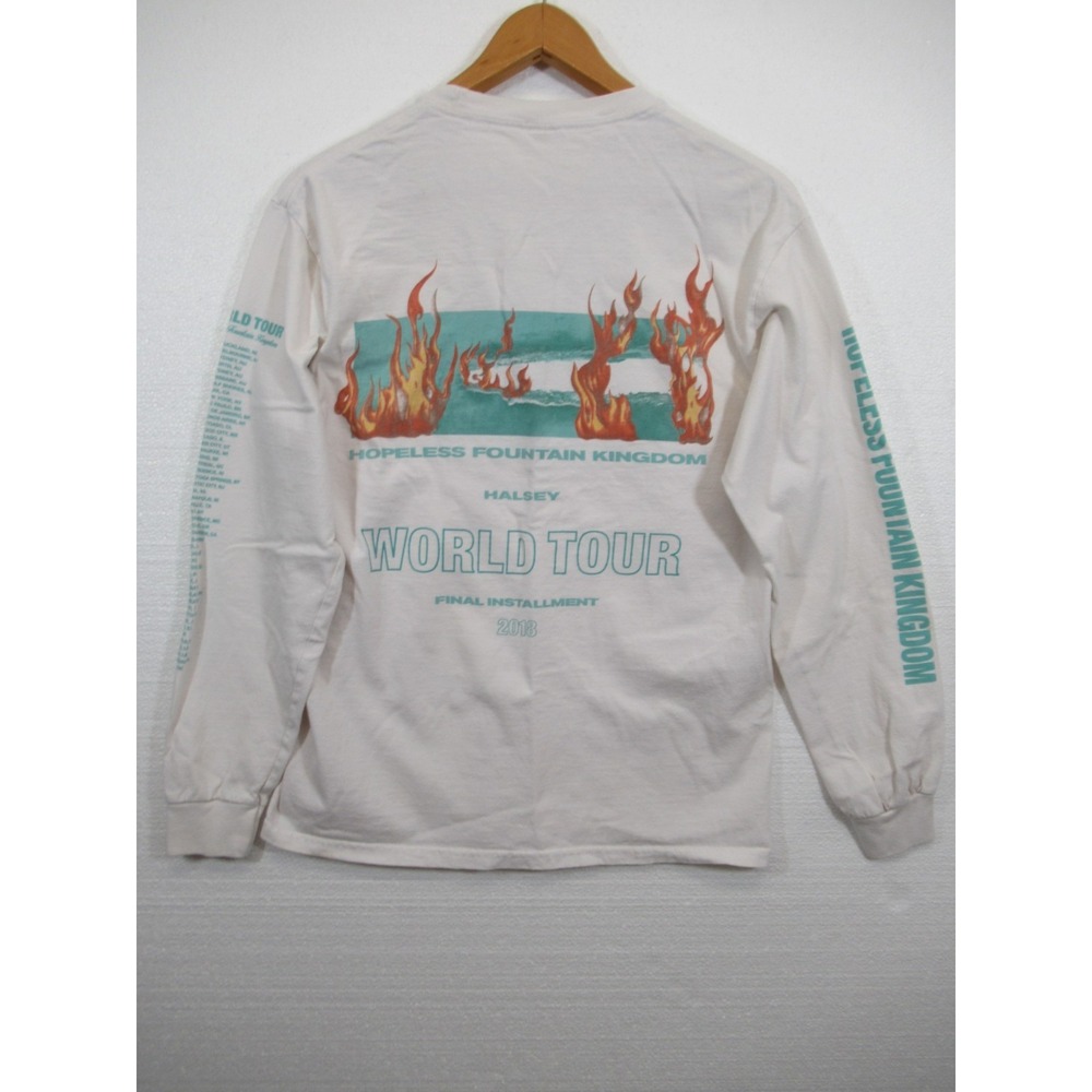Halsey Hopeless Fountain Kingdom World Tour T-Shirt Medium Long Sleeve Crewneck